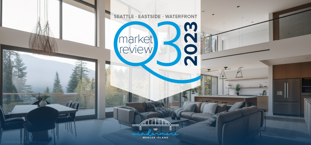 Q3 2023 Market Review for Seattle, Eastside, Condos & Waterfront